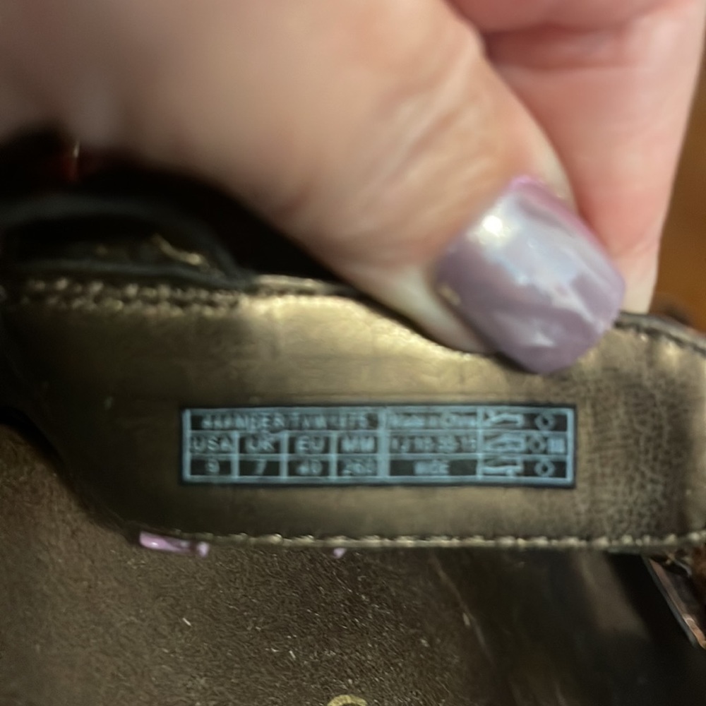 Vionic Size 9 Amber Tortoise Shell Dark Brown Ort… - image 4